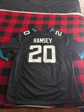 Jacksonville Jaguars #20 Jalen Ramsey NFL Home On Field Nike Jersey